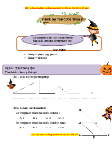 Bài tập cuối tuần Toán 4 Tuần 17 Kết nối tri thức (có lời giải)