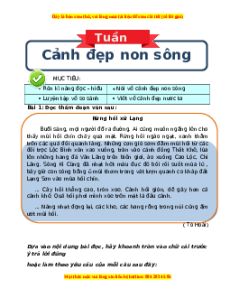 Bài tập cuối tuần Tiếng việt lớp 3 Tuần 19 Cánh diều (có lời giải)