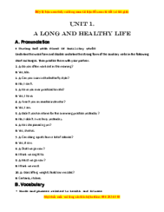 Bài tập Tiếng Anh 11 Global succes (cả năm) có đáp án