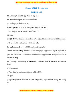 Giải SBT Toán 10 Kết nối tri thức