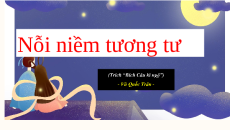 Giáo án Powerpoint Nỗi niềm tương tư Ngữ văn 11 Cánh diều