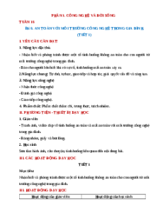 Giáo án Bài 6 Công nghệ lớp 3 Chân trời sáng tạo: An toàn với môi trường công nghệ trong gia đình