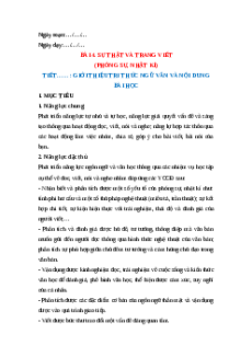 Giáo án Tri thức ngữ văn trang 99 Ngữ Văn 12 Chân trời sáng tạo