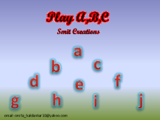 Trò chơi powerpoint Chữ cái