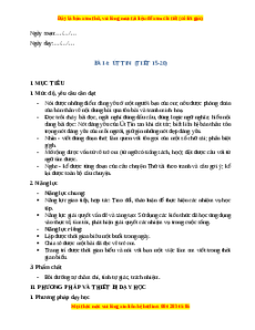 Giáo án Út Tin Tiếng Việt 2 Chân trời sáng tạo