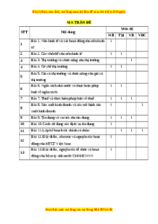 Đề thi cuối kì 1 Kinh tế pháp luật 10 Chân trời sáng tạo (Đề 1)