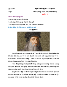 Bài tập cuối tuần Tiếng Việt lớp 5 Kết nối tri thức Tuần 15