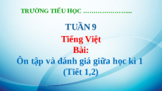 Giáo án Powerpoint Ôn tập giữa kì 1 Tiếng Việt lớp 5 Kết nối tri thức