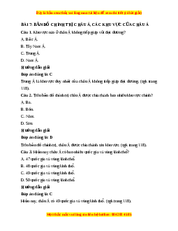 Trắc nghiệm Địa lý 7 Bài 7 Kết nối tri thức: Bản đồ chính trị châu Á, các khu vực của châu Á