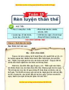 Bài tập cuối tuần Tiếng việt lớp 3 Tuần 15 Cánh diều (có lời giải)