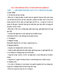 Giáo án Tri thức Ngữ văn trang 12 Ngữ Văn 12 Cánh diều