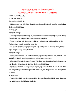 Giáo án Bài 8 Địa lí 12 Cánh diều (2024): Thực hành