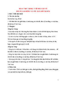 Giáo án Bài 8 Địa lí 12 Cánh diều (2024): Thực hành