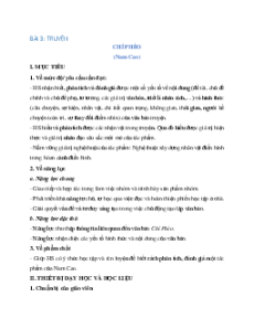 Giáo án Ngữ văn 11 Học kì 1 Cánh diều