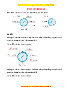 VBT Toán lớp 3 Bài 15 (Chân trời sáng tạo): Xem đồng hồ