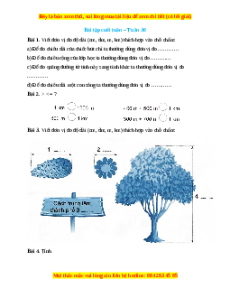 Bài tập cuối tuần Toán lớp 2 Tuần 30 Cánh diều (có lời giải)