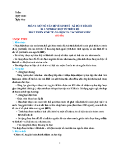 Giáo án Địa lí 11 Kết nối tri thức (năm 2025) | Giáo án Địa lí 11 mới, chuẩn nhất
