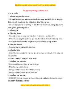 Giáo án Ôn tập và tự đánh giá cuối học kì 2 (2024) Ngữ văn 11 Cánh diều