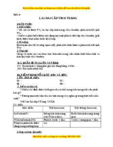 Giáo án Lai hai cặp tính trạng Sinh học 9