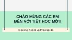 Giáo án Powerpoint Bài 2 KTPL 11 Chân trời sáng tạo (2024): Cạnh tranh trong nền kinh tế thị trường