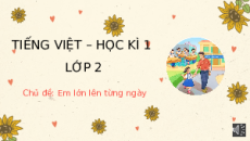 Giáo án Powerpoint Niềm vui của Bi và Bống Tiếng việt lớp 2 Kết nối tri thức