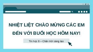 Giáo án Powerpoint Bài 6: Sắp xếp, lọc dữ liệu Tin học 8 Chân trời sáng tạo