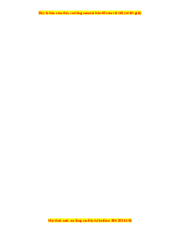 Đề thi cuối kì 1 KHTN 6 Kết nối tri thức - Đề 3