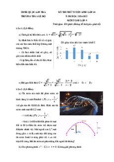 Bộ 40 đề thi thử vào 10 Toán năm 2026 Đà Nẵng