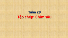 Giáo án Powerpoint Tuần 29 Tiếng việt lớp 1 Cánh diều