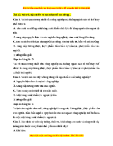 Trắc nghiệm Bài 23 Địa Lí 10 Kết nối tri thức: Vai trò, đặc điểm, các nhân tố ảnh hưởng tới phát triển và phân bố nông nghiệp, lâm nghiệp, thủy sản