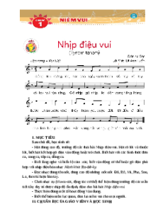 Giáo án Âm nhạc lớp 3 Cánh diều