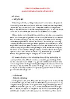 (Ôn thi Viên chức Mầm non) Một số kinh nghiệm trong việc tổ chức các trò chơi dân gian cho trẻ lứa tuổi mẫu giáo bé