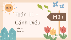 Giáo án Powerpoint Đường thẳng vuông góc với mặt phẳng Toán 11 Cánh diều