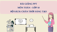 Giáo án Powerpoint Tích của một số với một vectơ Toán 10 Chân trời sáng tạo
