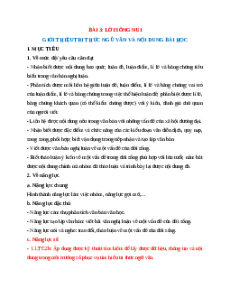 Giáo án Bài 3 Ngữ văn 8 Kết nối tri thức (năng lực số)