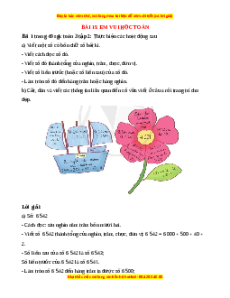 Giải Sgk Toán lớp 3 Bài 19: Em vui học toán (Cánh diều)