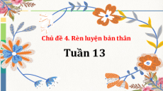 Bài giảng Powerpoint Chủ đề 4: Rèn luyện bản thân