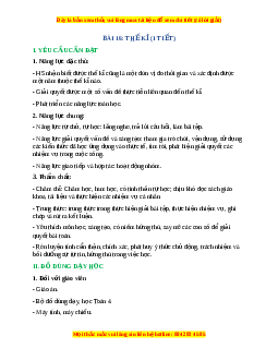 Giáo án Thế kỉ Toán lớp 4 Cánh diều