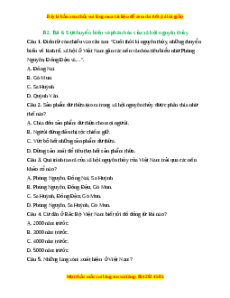 Trắc nghiệm Bài 6 Lịch sử 6 Kết nối tri thức: Sự biến chuyển và phân hóa của xã hội nguyên thủy
