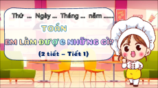 Giáo án Powerpoint Bài 23: Em làm được những gì Toán lớp 5 Chân trời sáng tạo