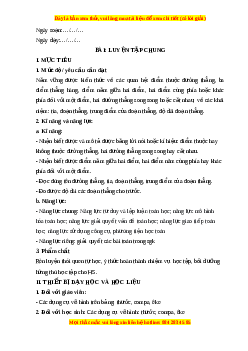 Giáo án Luyện tập chung trang 65Toán 6 Kết nối tri thức