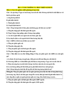Trắc nghiệm Kinh tế pháp luật 12 Đúng-Sai, Trả lời ngắn (form 2025)