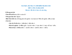 Bộ 4 đề thi Cuối kì 1 Công nghệ lớp 5 Kết nối tri thức có đáp án