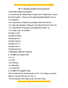 Lý thuyết Công nghệ 10 Trồng trọt Cánh diều Bài 17: Ứng dụng cơ giới hoá trong trồng trọt