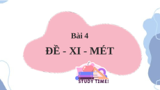 Giáo án Powerpoint Đề xi mét Toán lớp 2 Cánh diều