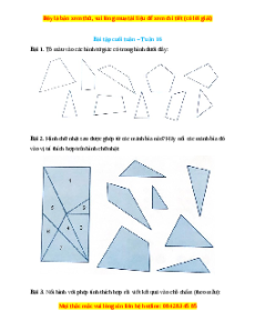 Bài tập cuối tuần Toán lớp 2 Tuần 16 Cánh diều (có lời giải)