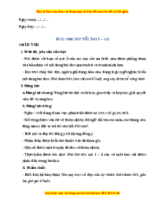 Giáo án Ong xây tổ Tiếng việt 2 Chân trời sáng tạo