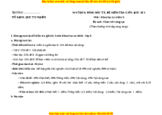 Đề thi giữa kì 1 KHTN 6 Chân trời sáng tạo (song song)- Đề 1