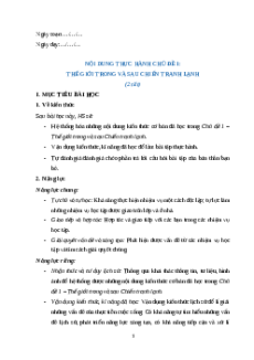 Giáo án Bài Thực hành Chủ đề 1 Lịch sử 12 Cánh diều
