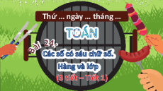 Giáo án Powerpoint Các số có sáu chữ số - Hàng và lớp Toán lớp 4 Chân trời sáng tạo (Phiên bản 2)